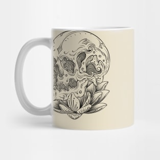 Skull Lotus Mug